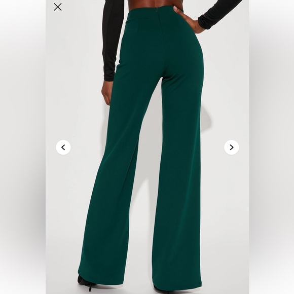 Tall Victoria High Waisted Dress Pants - Hunter and Taupe Fashion Nova - Picture 3 of 9